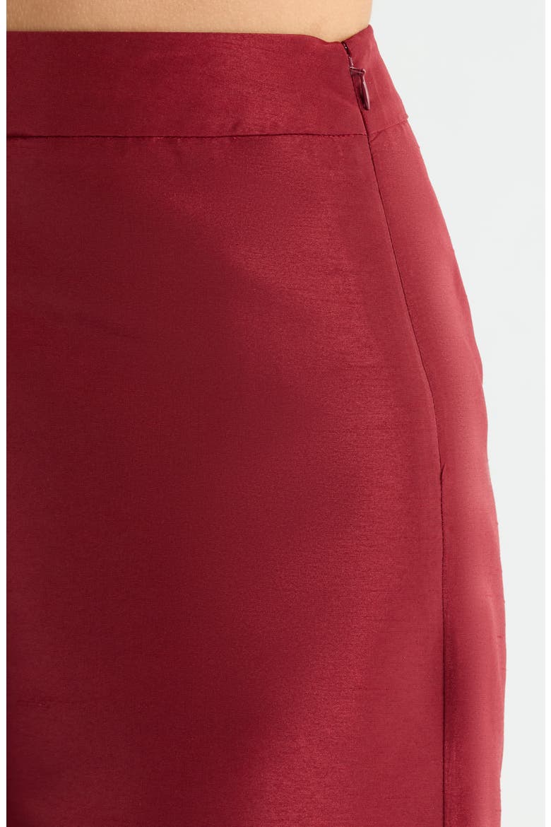 Hestia Wide Leg Pants, Alternate, color, BURGUNDY