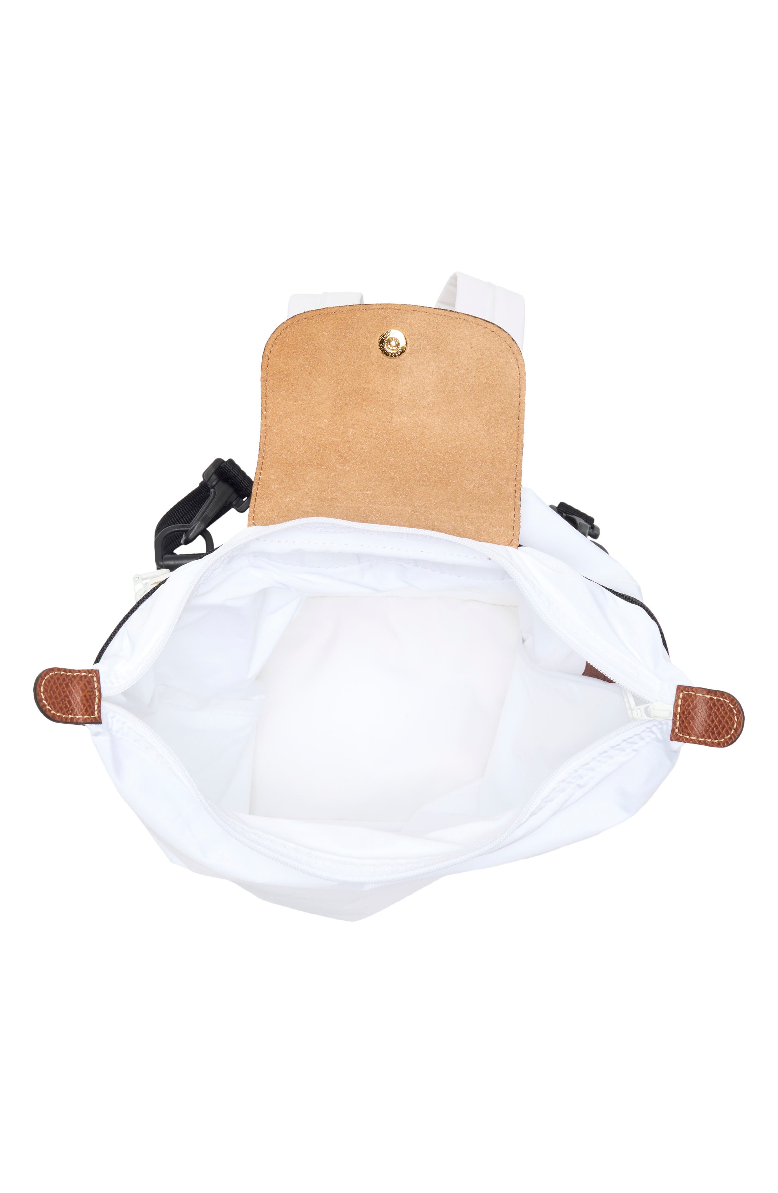 Longchamp x D'heygere Convertible Backpack, Alternate, color, White