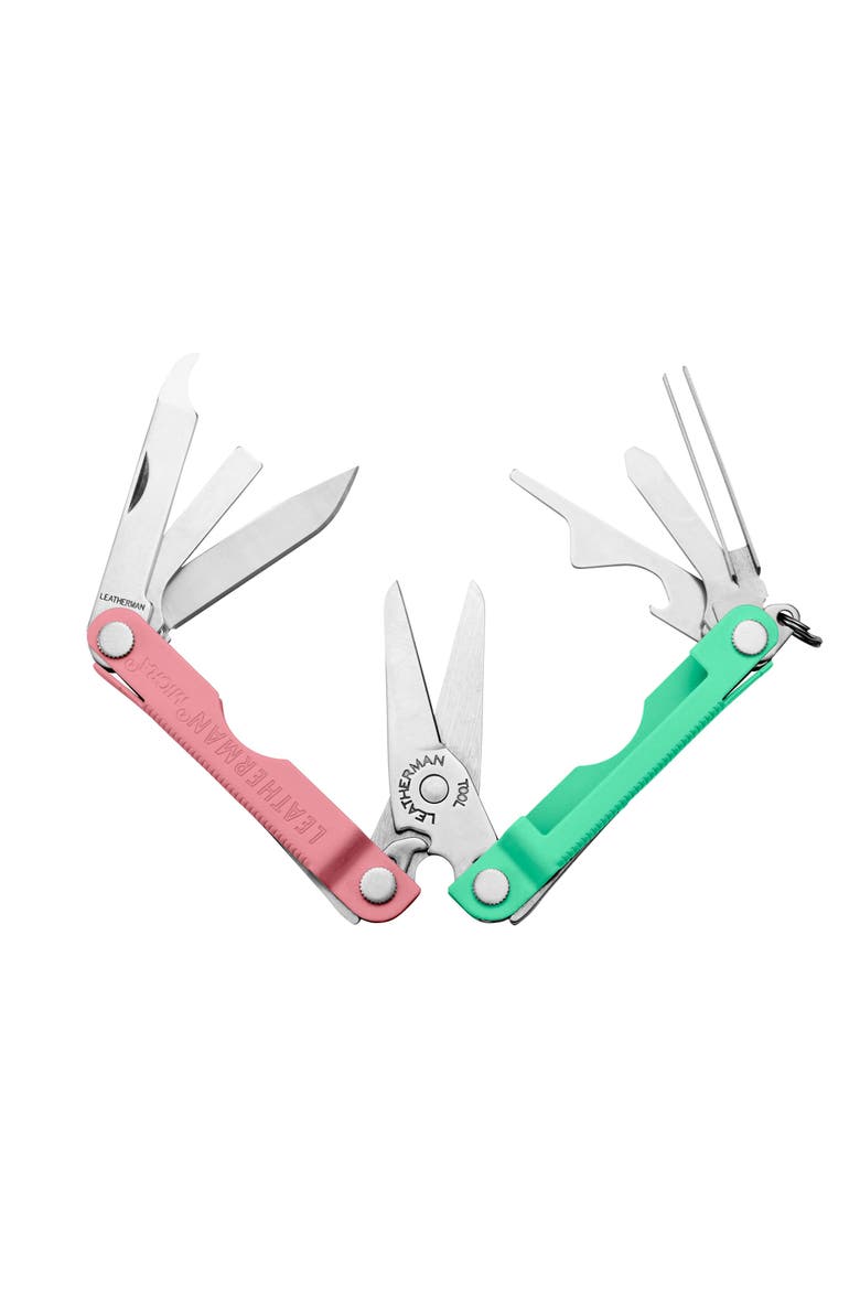 Micra, Keychain Multi-tool with Grooming Tools, Mini Pocketknife for Everyday Carry (EDC), Hobbies & Outdoors, Built in the USA, Alternate, color, Bayside