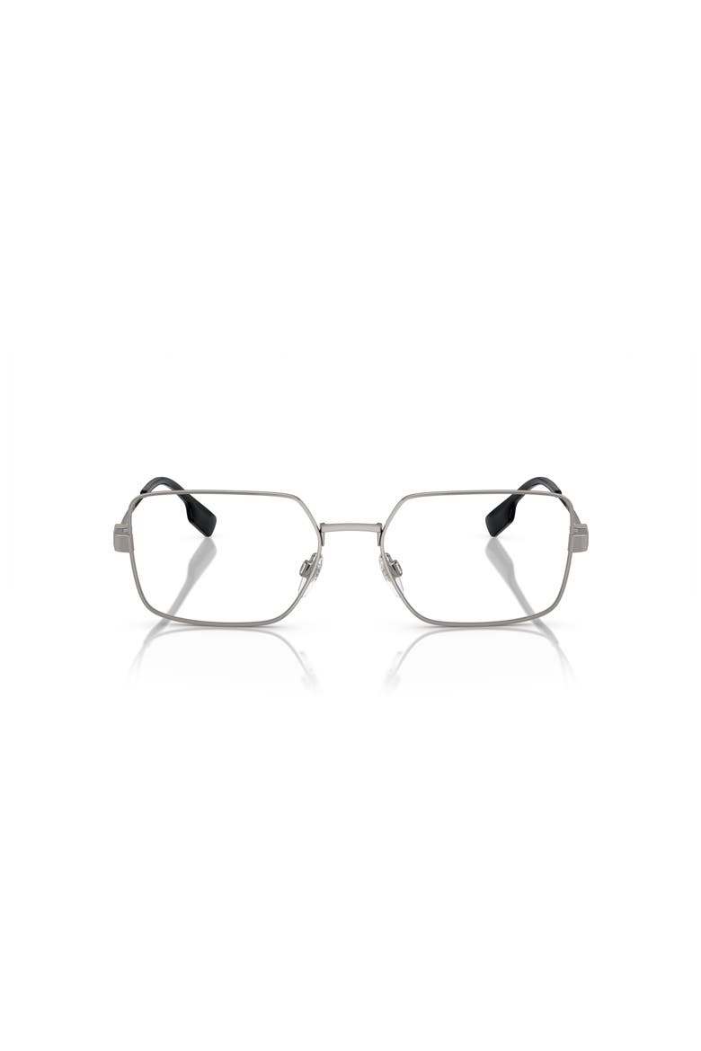 56mm Rectangle optical glasses, Alternate, color, Silver