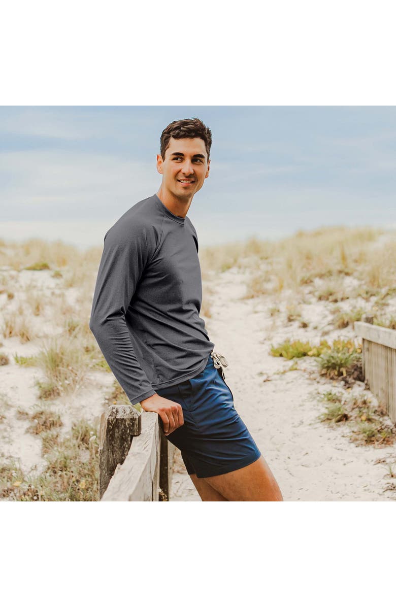 Snapper Rock Long Sleeve Outbound Tee, Alternate, color, Granite