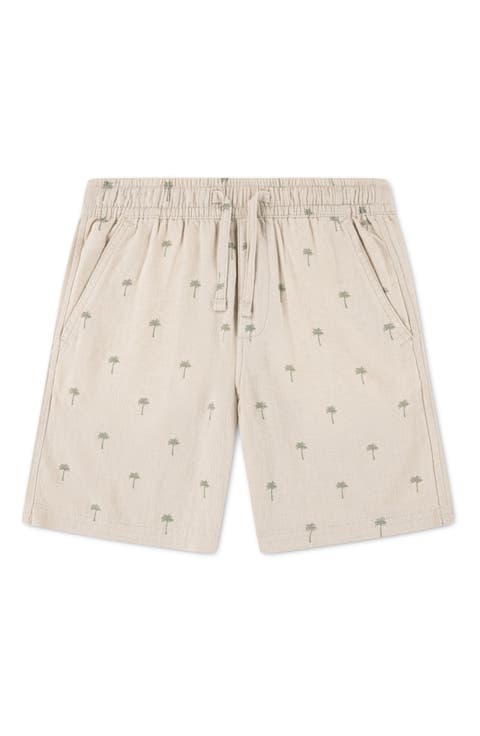Kids' Linen Blend Shorts (Little Kid & Big Kid)