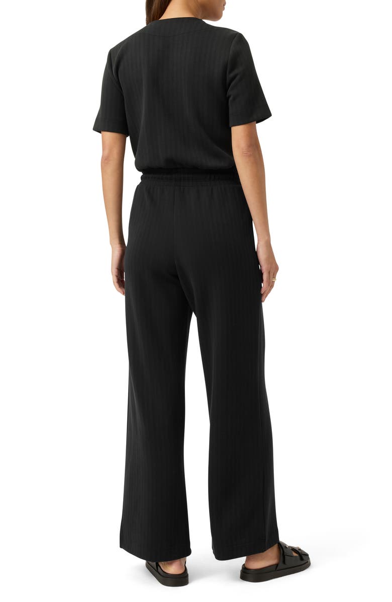 Splendid x @cellajaneblog Rib Scuba Knit Jumpsuit, Alternate, color,