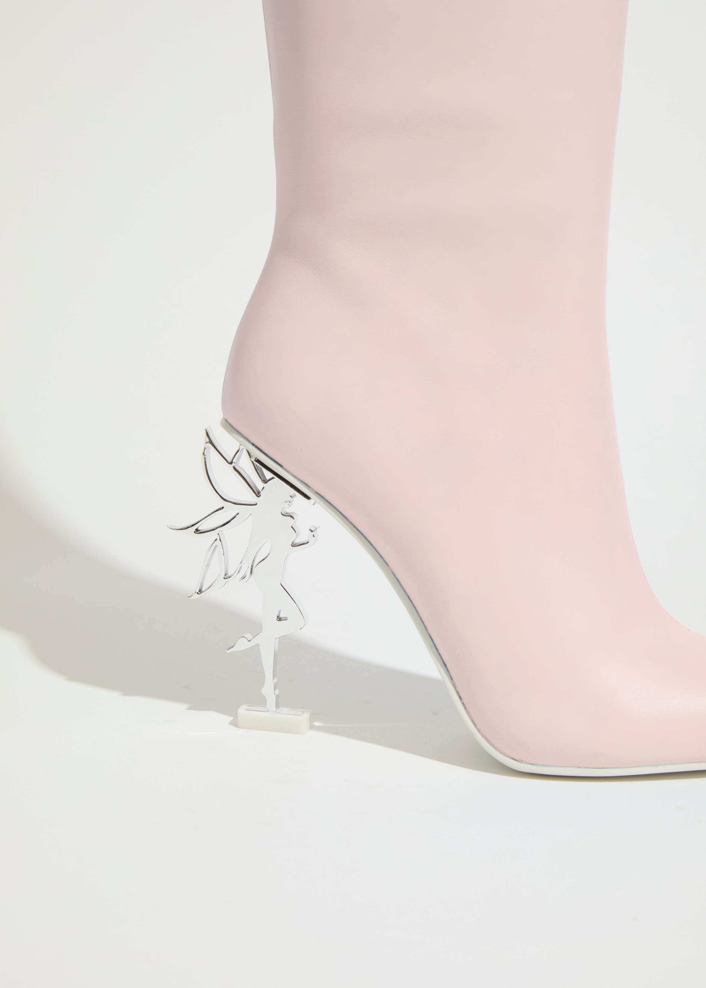 Fairy Icon Boot, Alternate, color, PINK