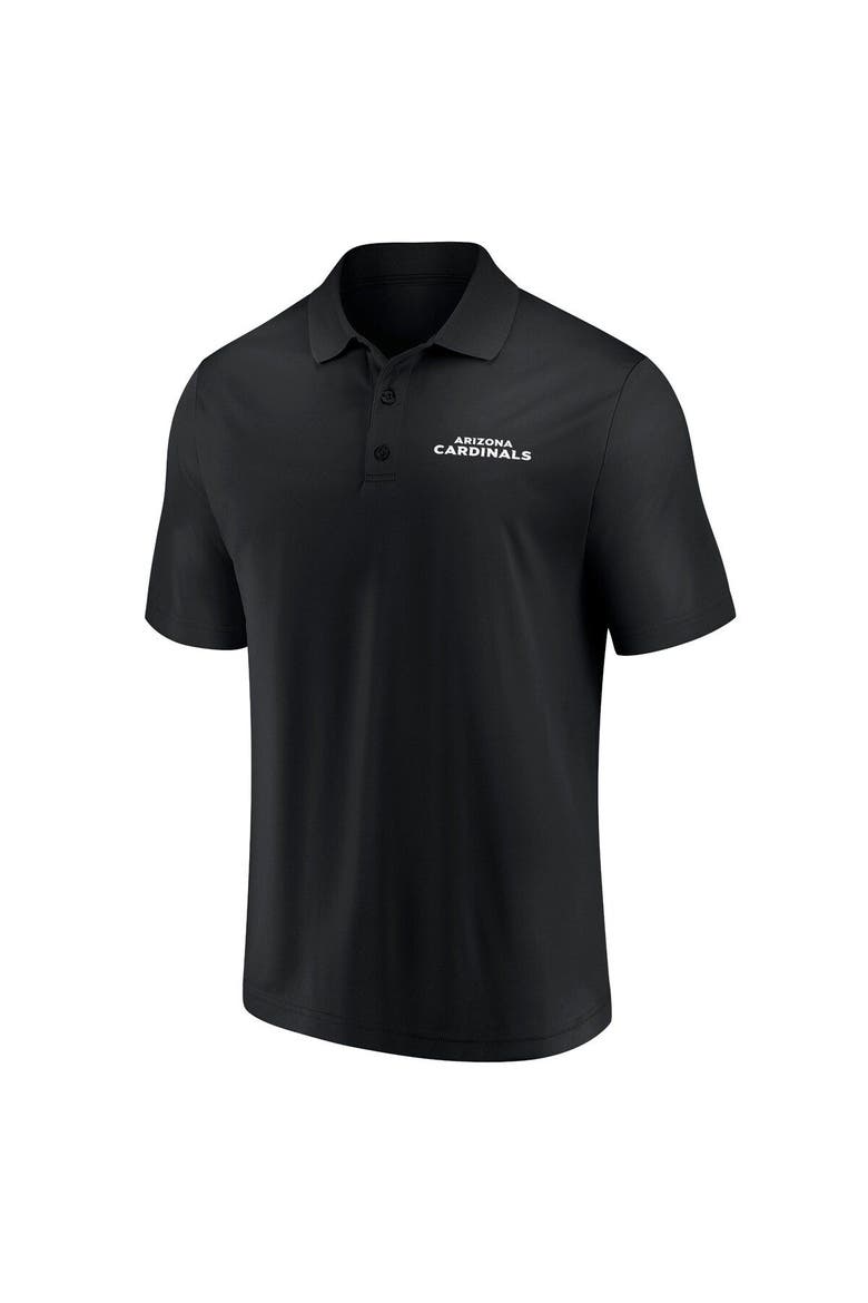 Men's Fanatics Branded Cardinal/Black Arizona Cardinals Dueling Two-Pack Polo Set, Alternate, color, Cardinal