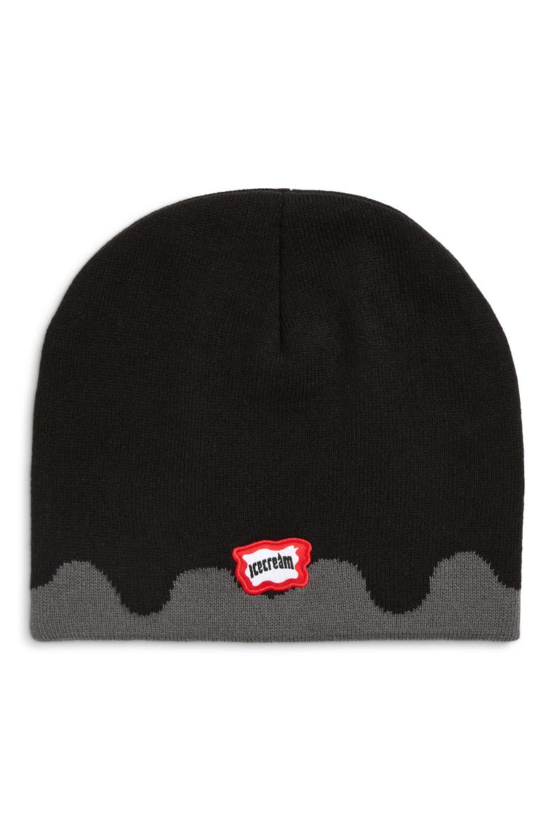 Two Tone Beanie, Main, color, BLACK