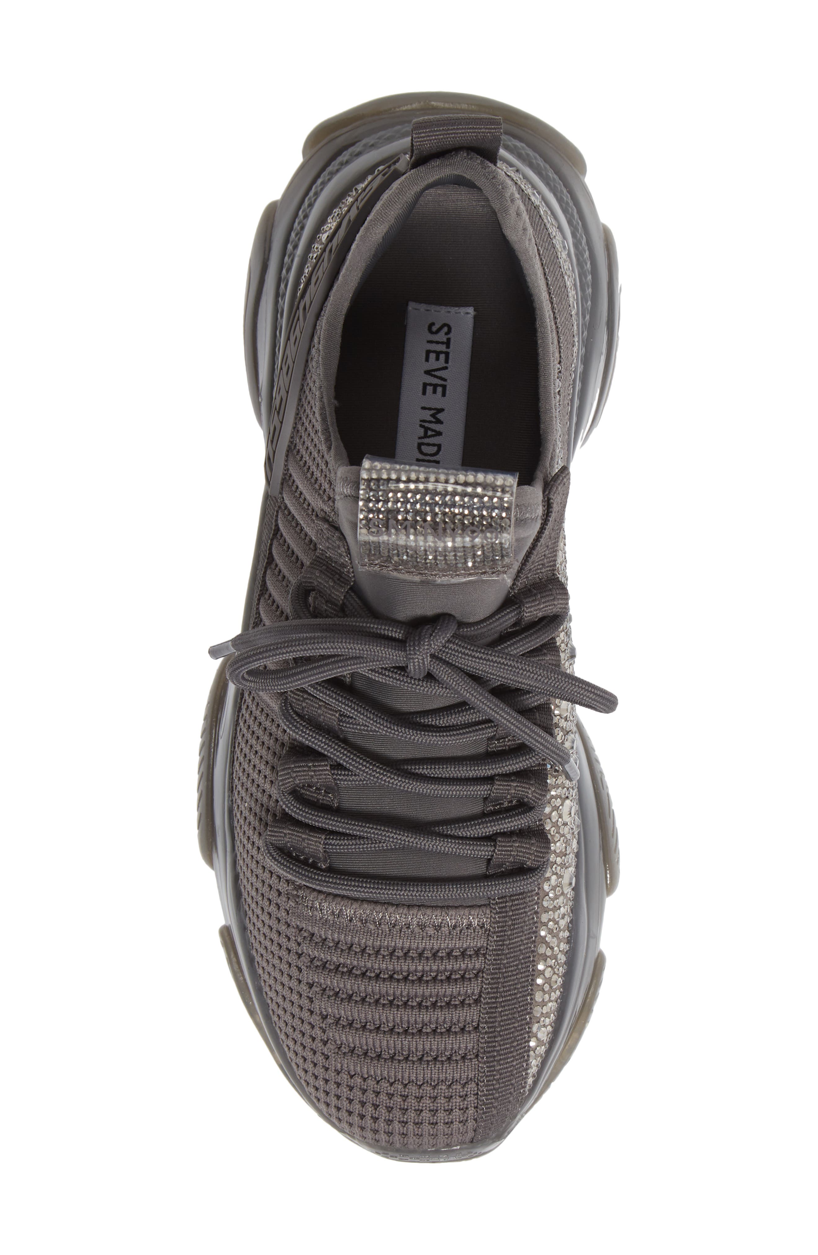 Steve Madden Maxima Monochrome Knit Sneaker, Alternate, color, 
