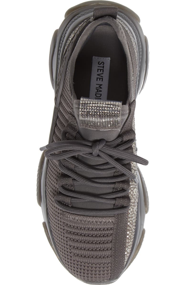 Steve Madden Maxima Monochrome Knit Sneaker, Alternate, color,