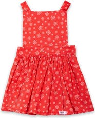 WORTHY THREADS Girls Pinafore Dress
