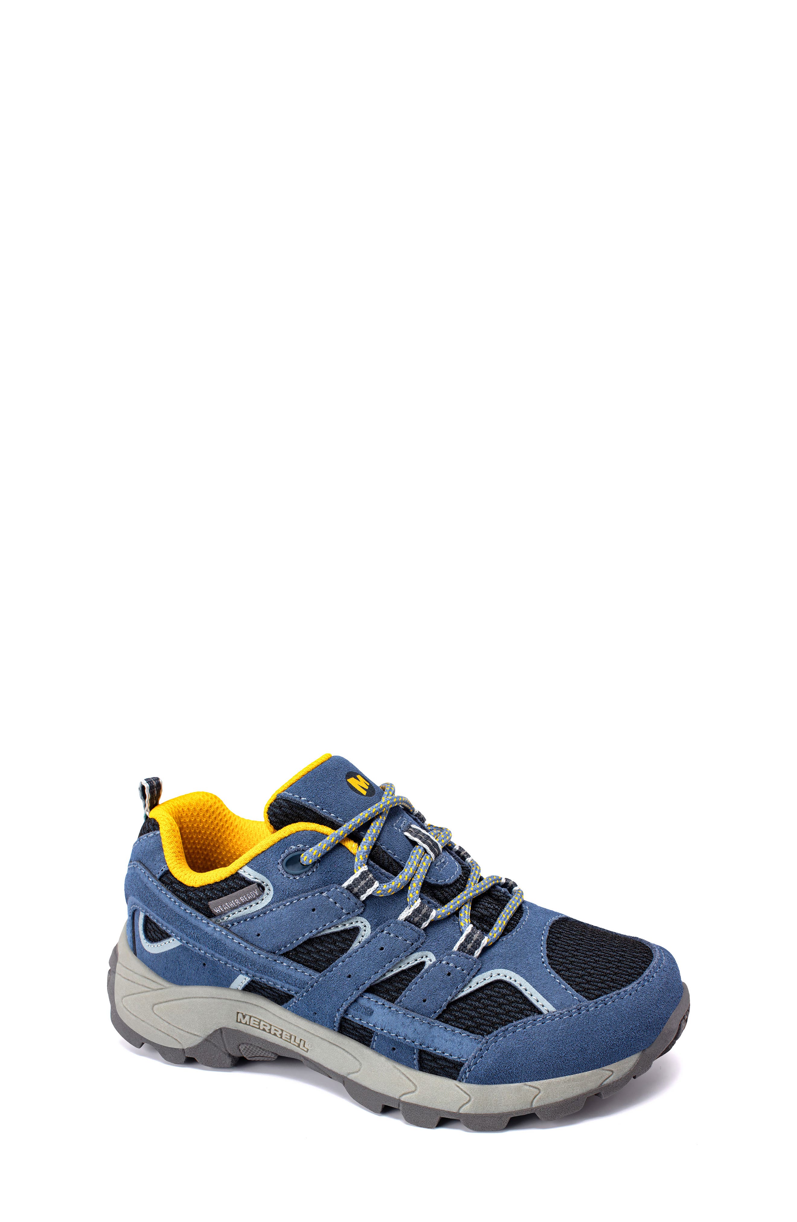 Kids' Moab Sneaker, Main, color, BLUE/GREY