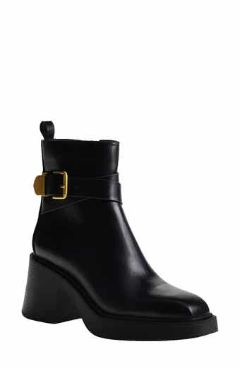 Lisbon black high heel ankle booties online
