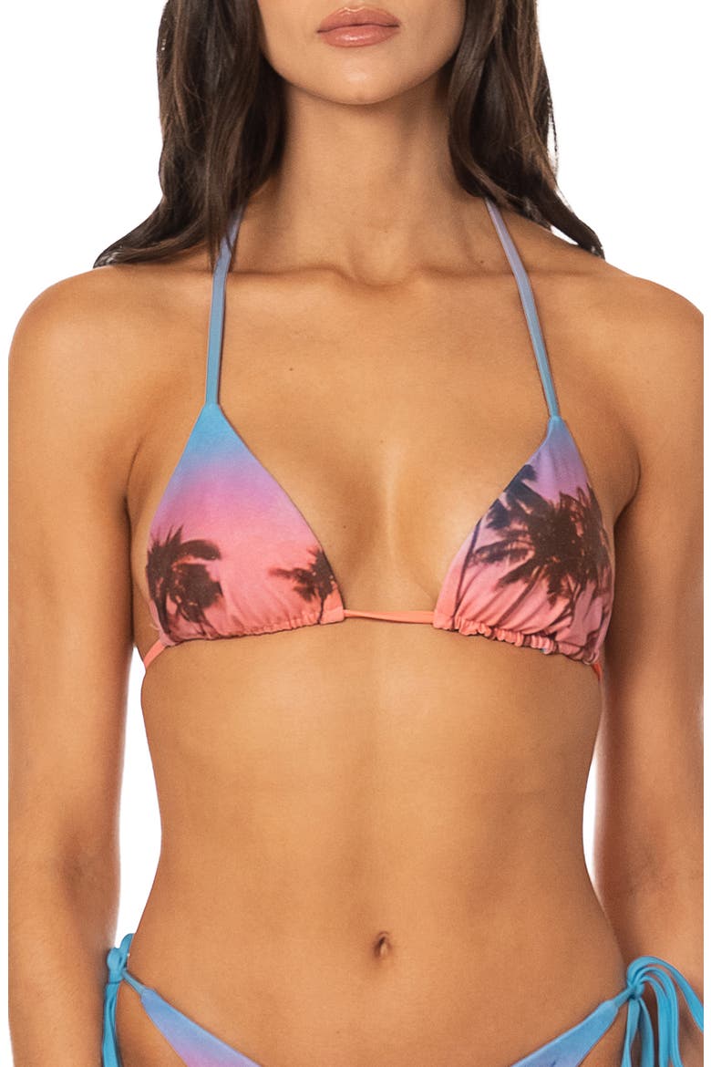 Peach Drift Reversible Bikini Top, Main, color, BLUE