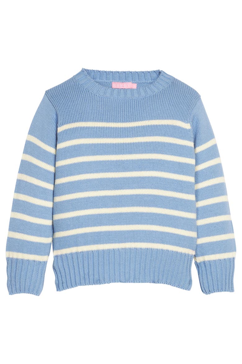 Kids' Knit Striped Sweater, Main, color, Blue