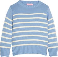 BISBY Kids' Knit Striped Sweater