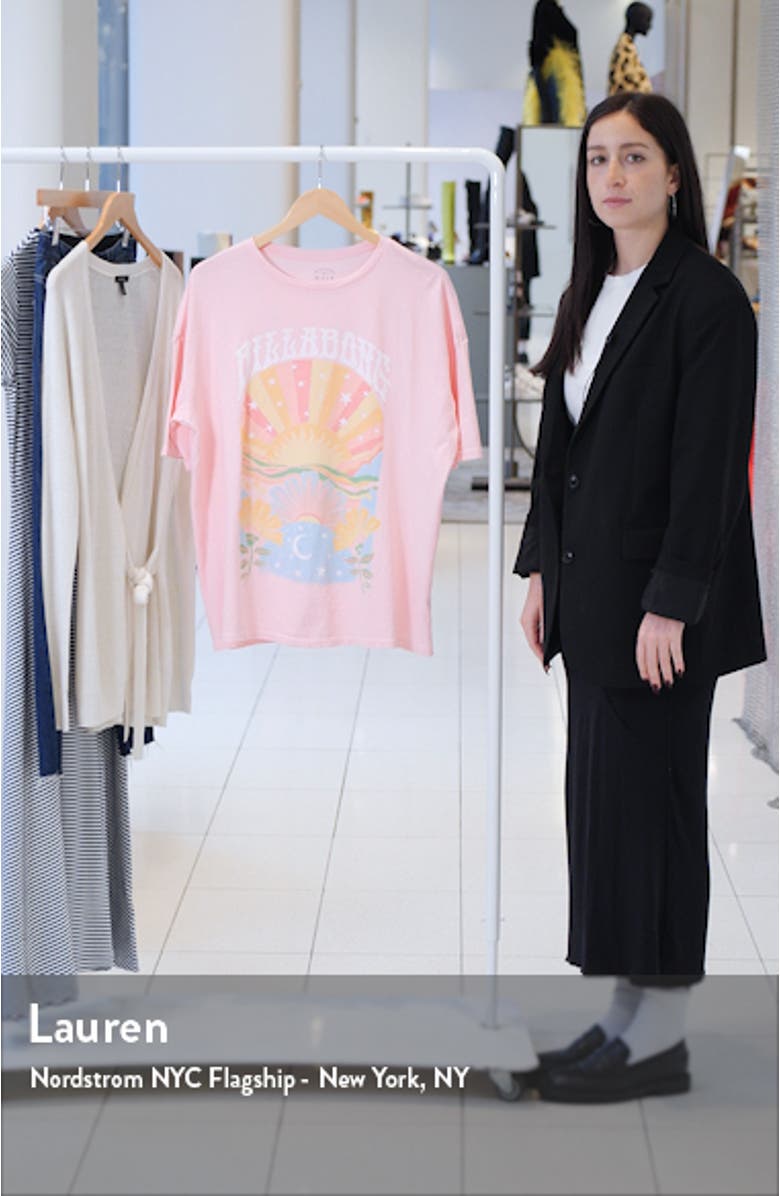 Good Vibes Cotton Graphic Tee, sales video thumbnail