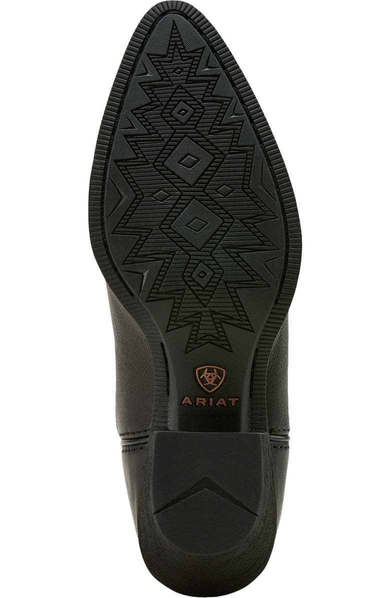 Ariat Maggie J Toe Short Western Boot, Alternate, color, Black Night