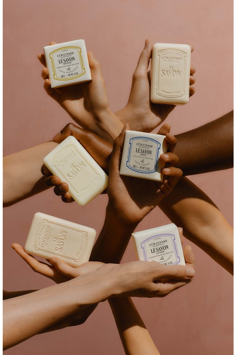 Le Savon Shea Lavender Extra-Gentle Body Soap, Alternate, color, NO COLOR