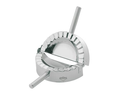 Ravioli, Pierogi, and Dumpling Press, Stainless Steel, 4.75-Inch