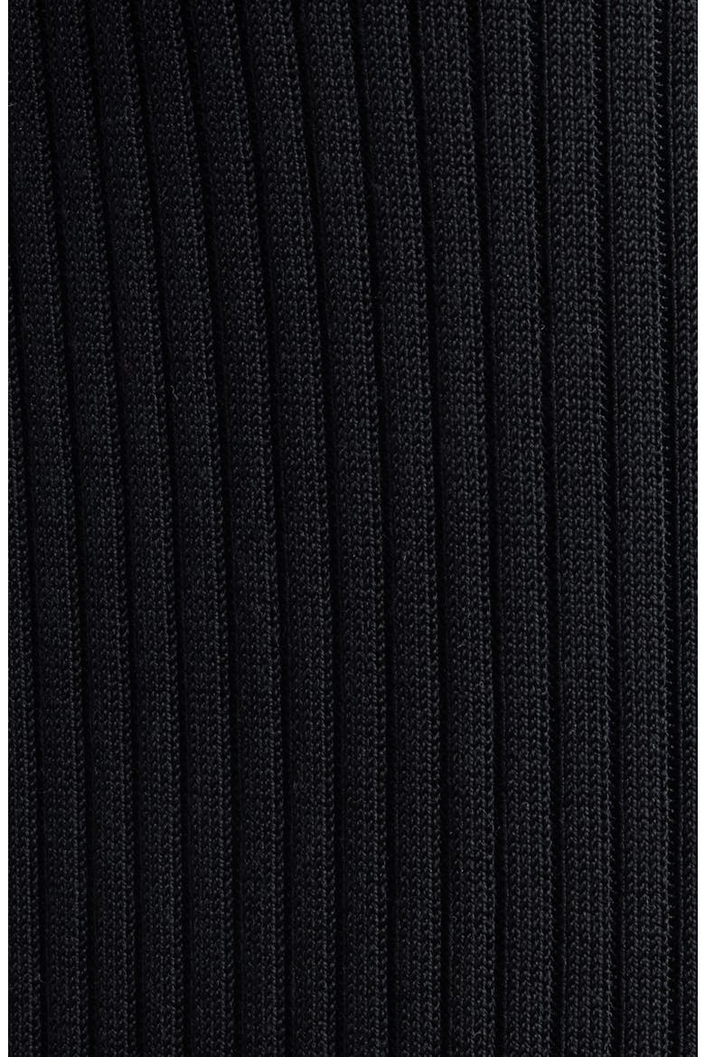 Rib Maxi Skirt, Alternate, color, 1000 BLACK