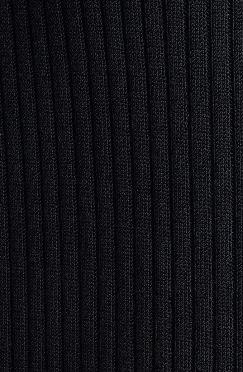 Balenciaga Rib Maxi Skirt, Alternate, color, 1000 Black