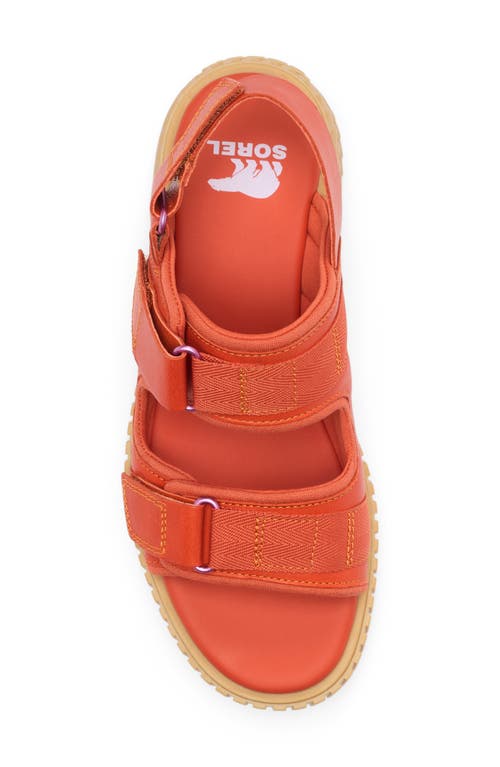 Sorel Ona Ave Slingback Platform Sandal In Tuscan/aura