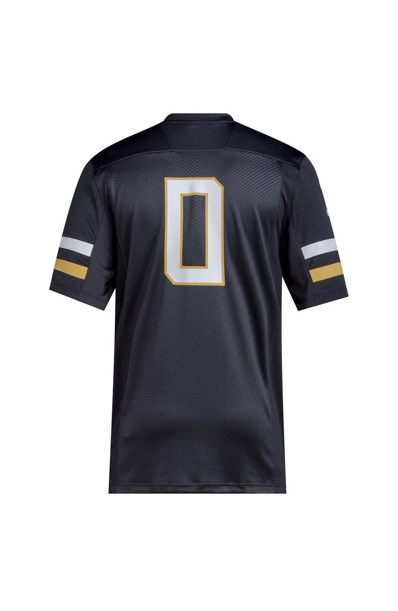 adidas Men's adidas #0 Black Georgia Tech Yellow Jackets 2023 Premier Jersey, Alternate, color,