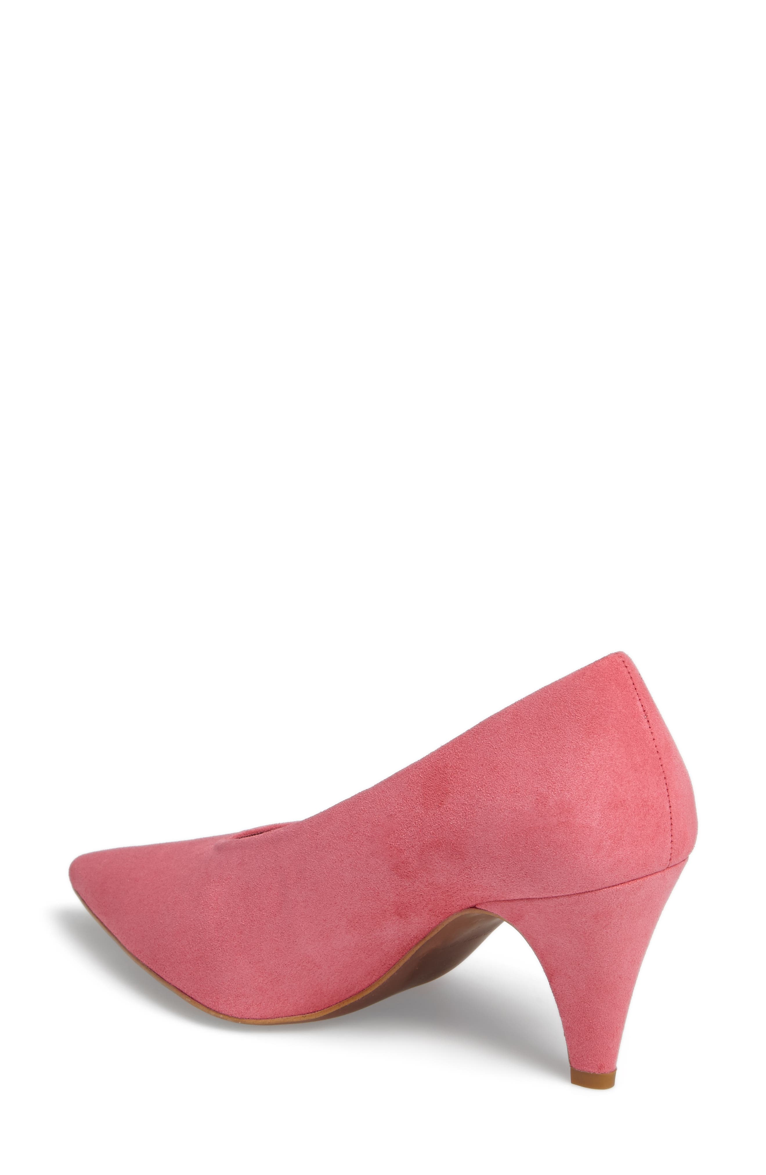 Jessie Pointy Toe Pump, Alternate, color, PINK LEATHER