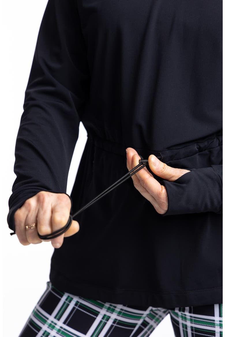 Apres 18 Golf Hoodie, Alternate, color, BLACK