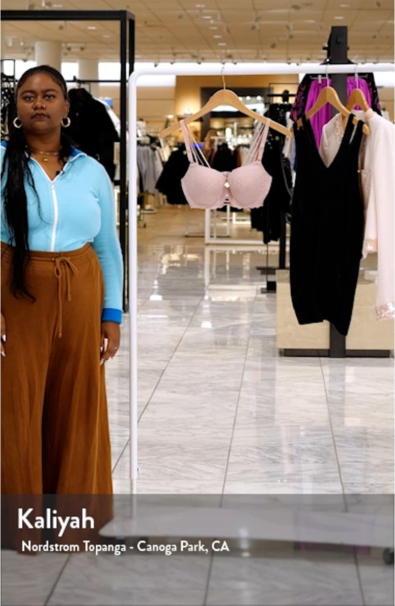 No Strings Attached Underwire Balconette Bra, sales video thumbnail