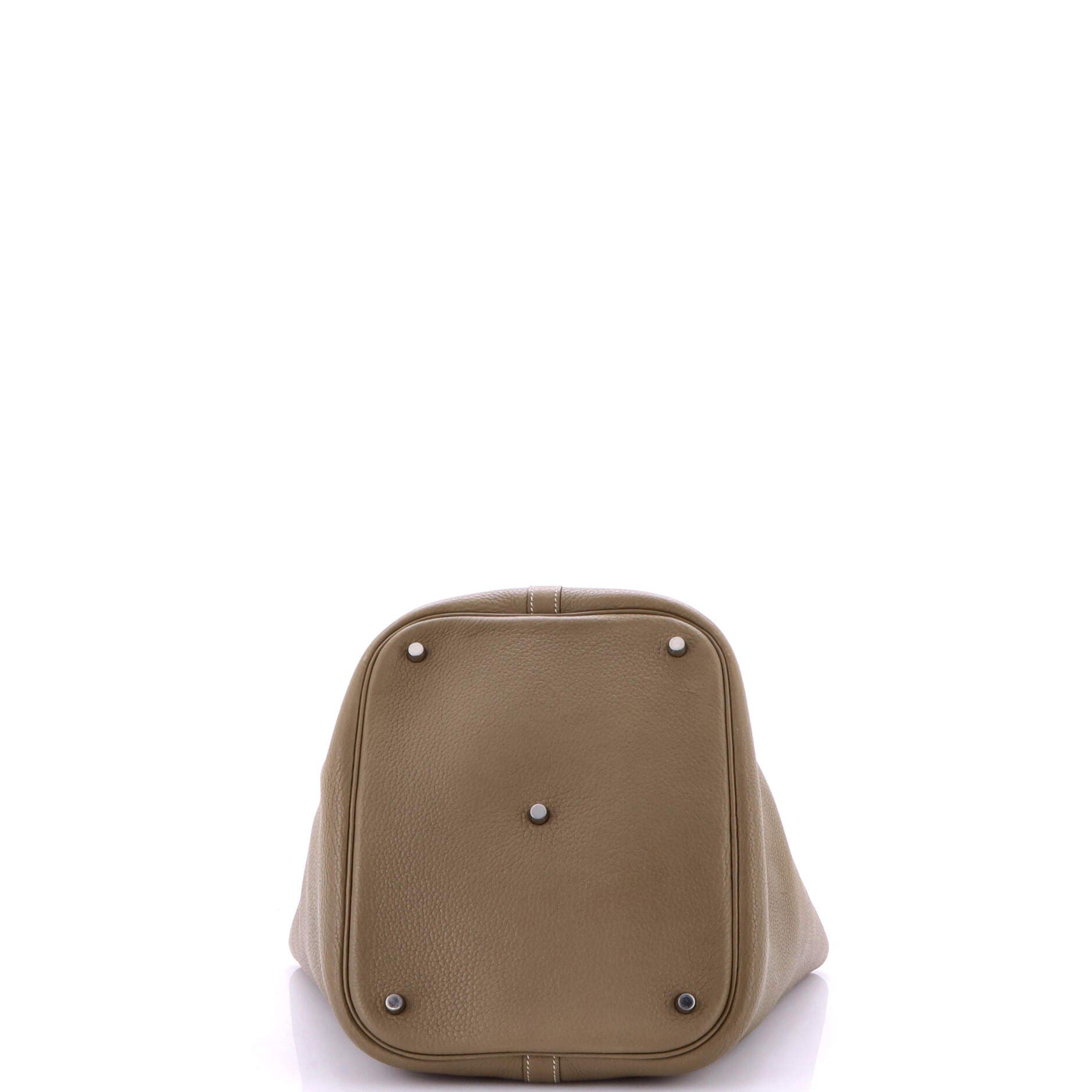 Pre-Owned Hermes Picotin Lock Bag Clemence GM, Alternate, color, Etoupe