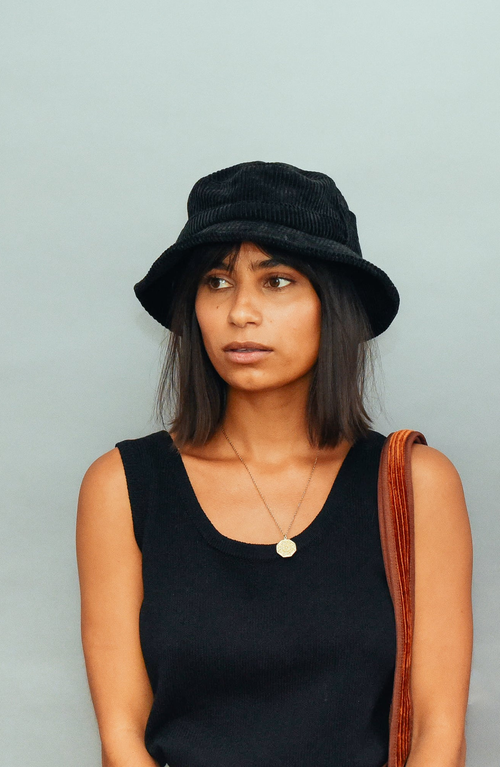 W Y E T H Bob Corduroy Bucket Hat In Black