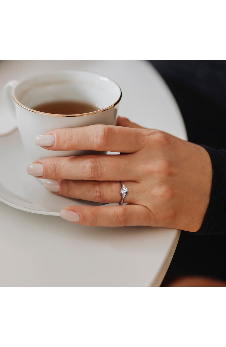 Julianna B. Lab-Grown Diamond 3-Stone Engagement Ring 18k, Alternate, color, 