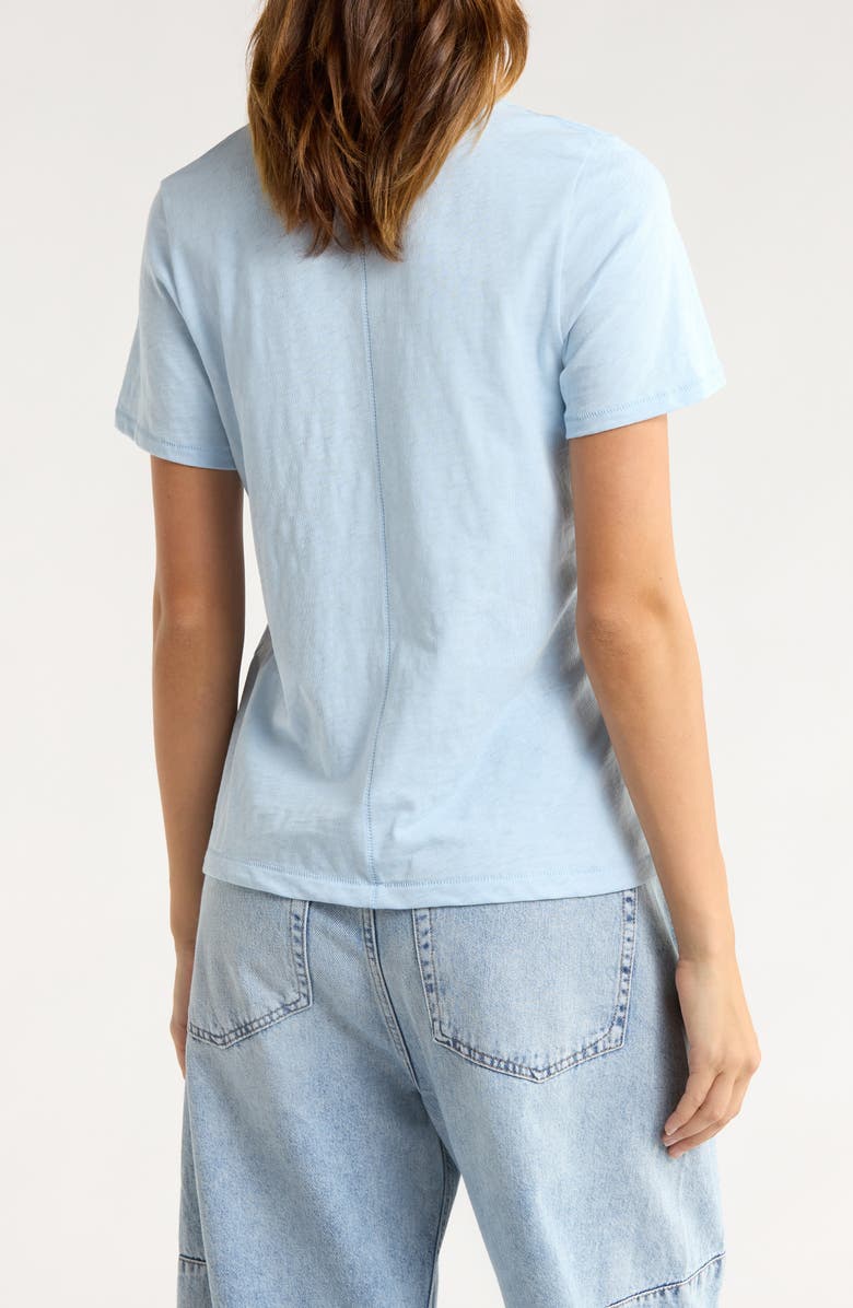 rag & bone The Slub Cotton T-Shirt, Alternate, color, Raindrop