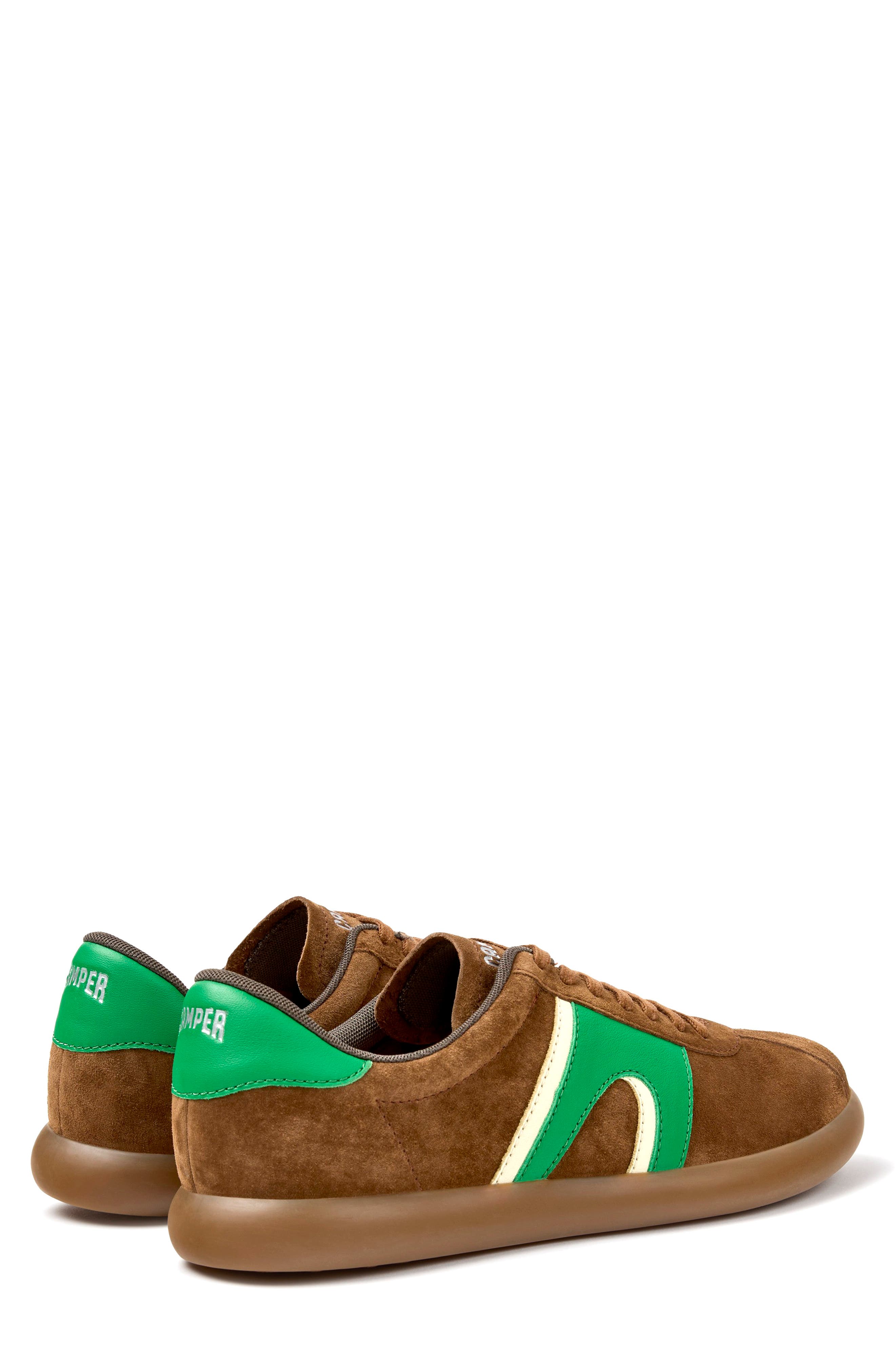 Pelotas Soller Leather Sneaker, Alternate, color, MEDIUM BROWN