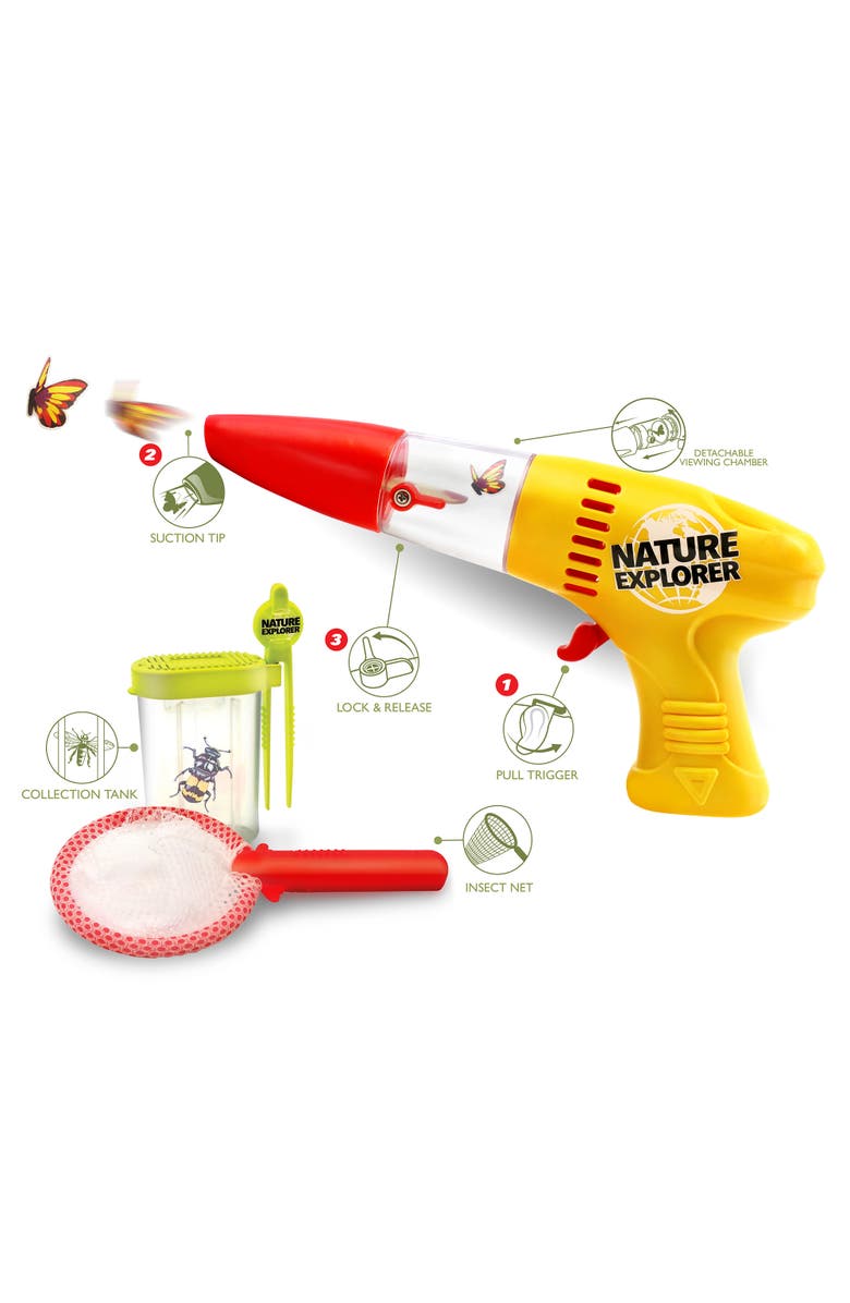 Lanard Nature Explorer Insect Vacuum Deluxe Collector Set, Alternate, color, Multicolored
