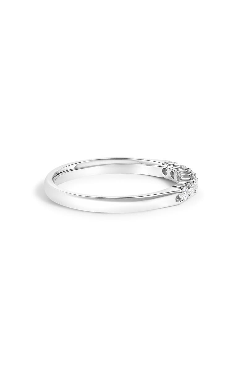Haus of Brilliance 14K Gold 1/4 Ctw Diamond 7 Stone Band Ring, Alternate, color, White Gold