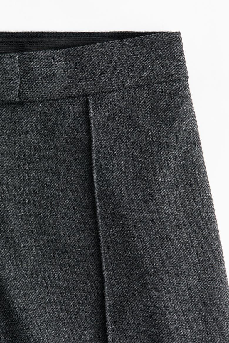 Bootcut Crease-front Trousers, Alternate, color, Dark gray