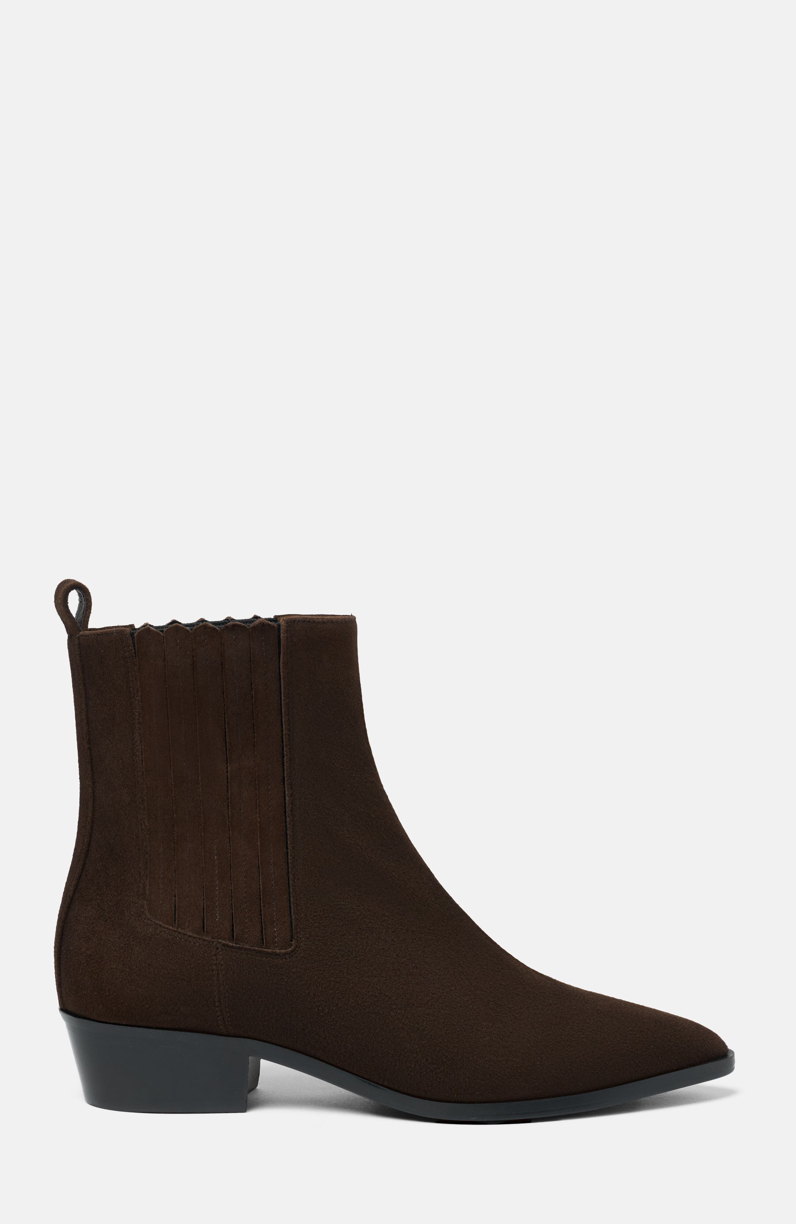 Oliviar Chelsea Boots, Alternate, color, Dark Brown - Suede