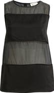 A.REN Rene Semi Sheer Panel Tank