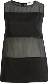 A.REN Rene Semi Sheer Panel Tank