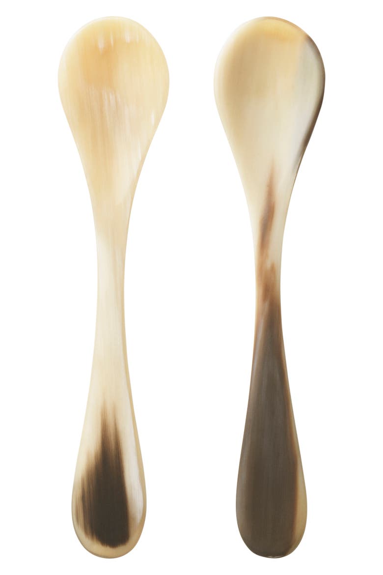 Indulgence Set of 2 Caviar Spoons, Main, color, NO COLOR