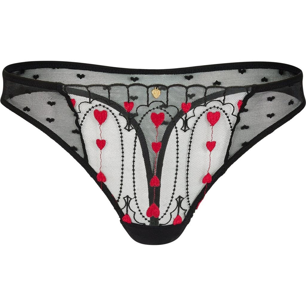 Adore Me Amorette Thong Panties In Black