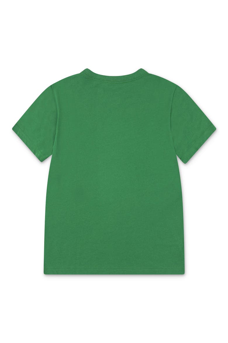 Kids' Jumpman Embroidered T-Shirt, Alternate, color, PINE GREEN