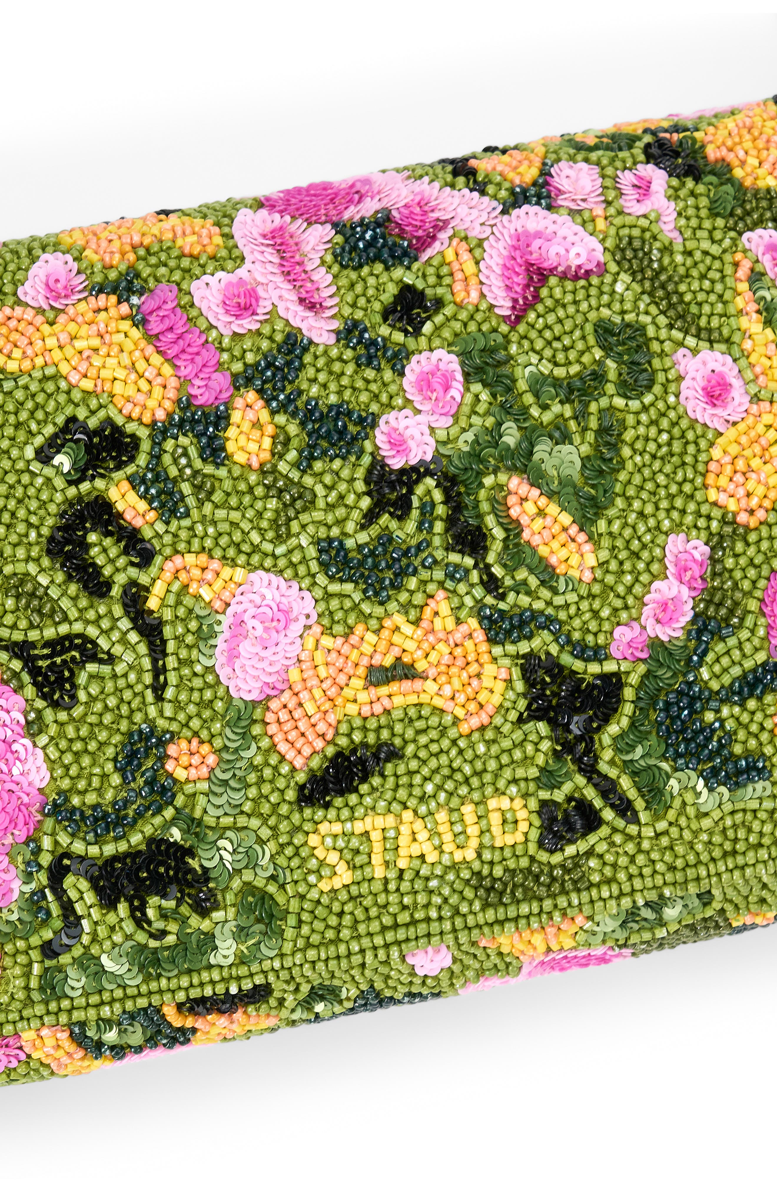 Timmy Beaded Shoulder Bag, Alternate, color, WOODLAND