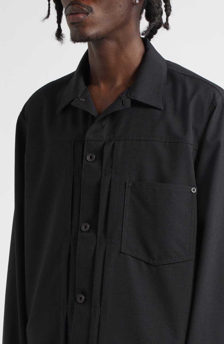 Sacai Suiting Jacket, Alternate, color, Black