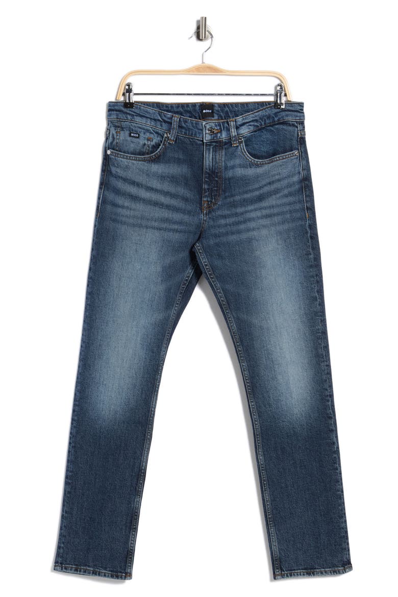Delaware Slim Fit Stretch Jeans, Alternate, color, BRIGHT BLUE