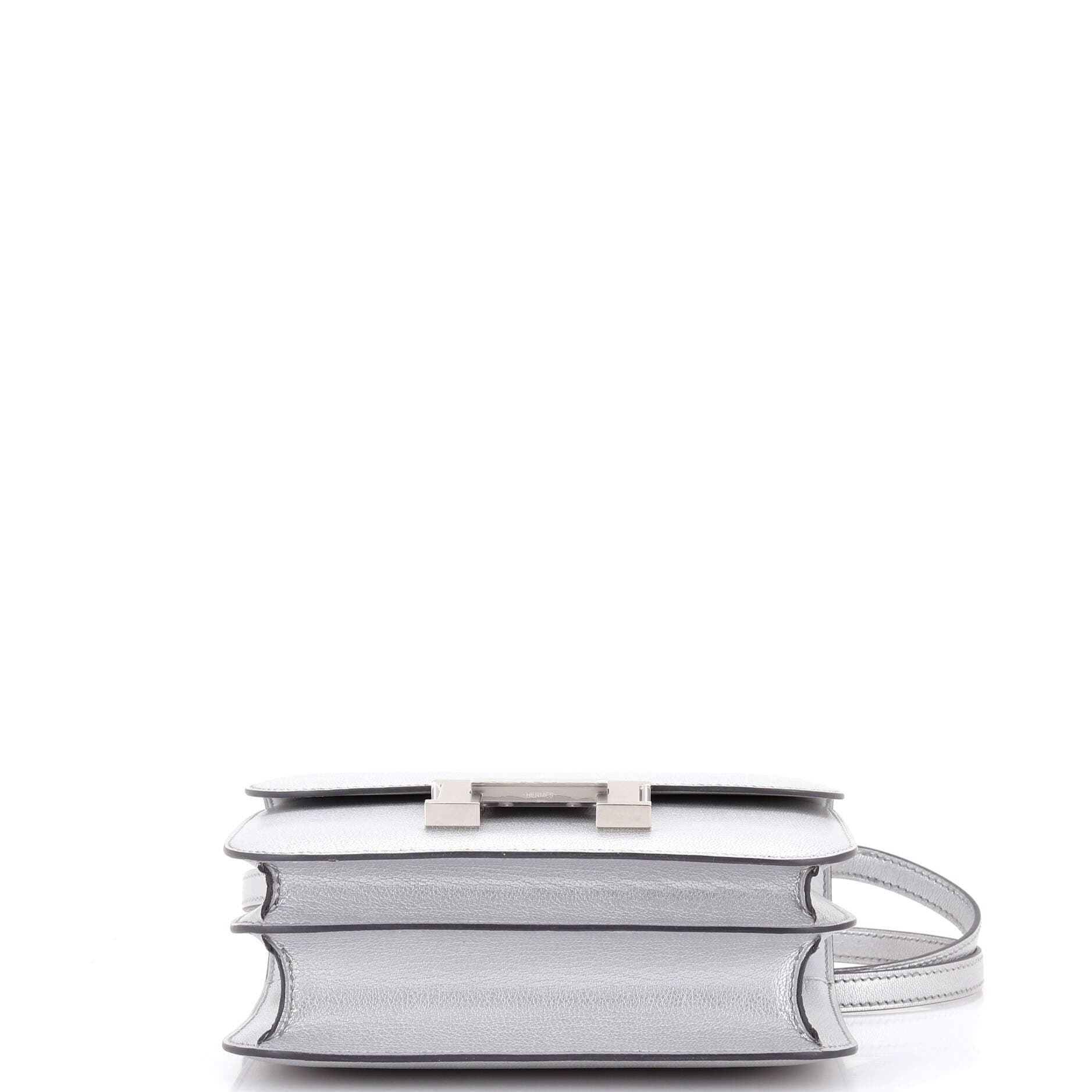 Pre-Owned Hermes Constance NM Bag Metallic Chevre Chamkilight 18, Alternate, color, 