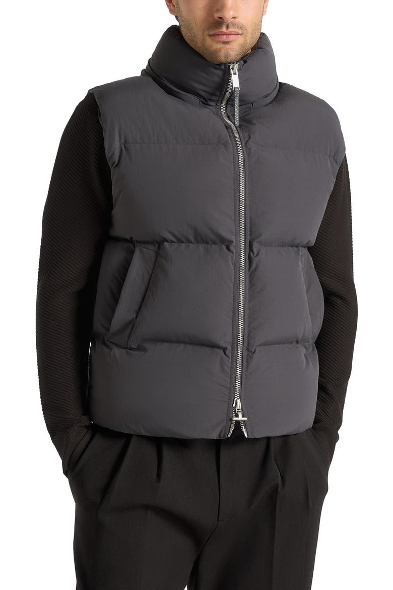 Eric 2-in-1 Puffer/Gilet Jacket, Alternate, color, Dark Grey