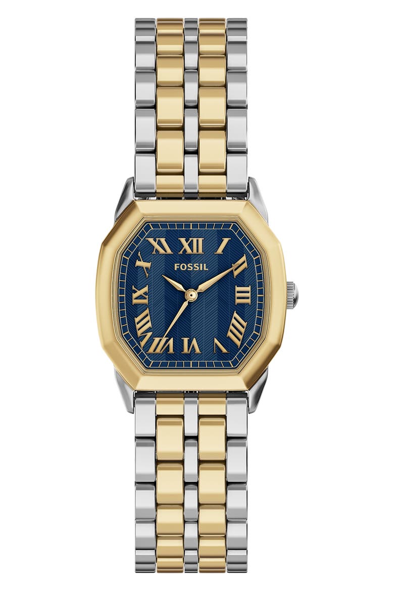 Harlow Two-Tone Bracelet Watch, 27mm, Main, color, TWO TONE
