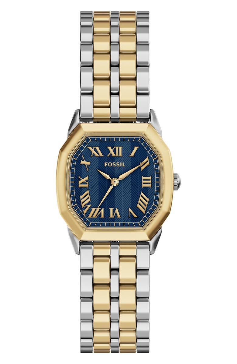 Fossil Harlow Two-Tone Bracelet Watch, 27mm, Main, color, Two Tone